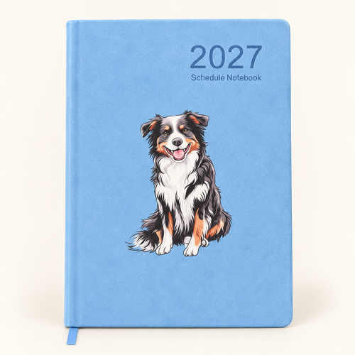 2027 Border Collie Diary & Planner