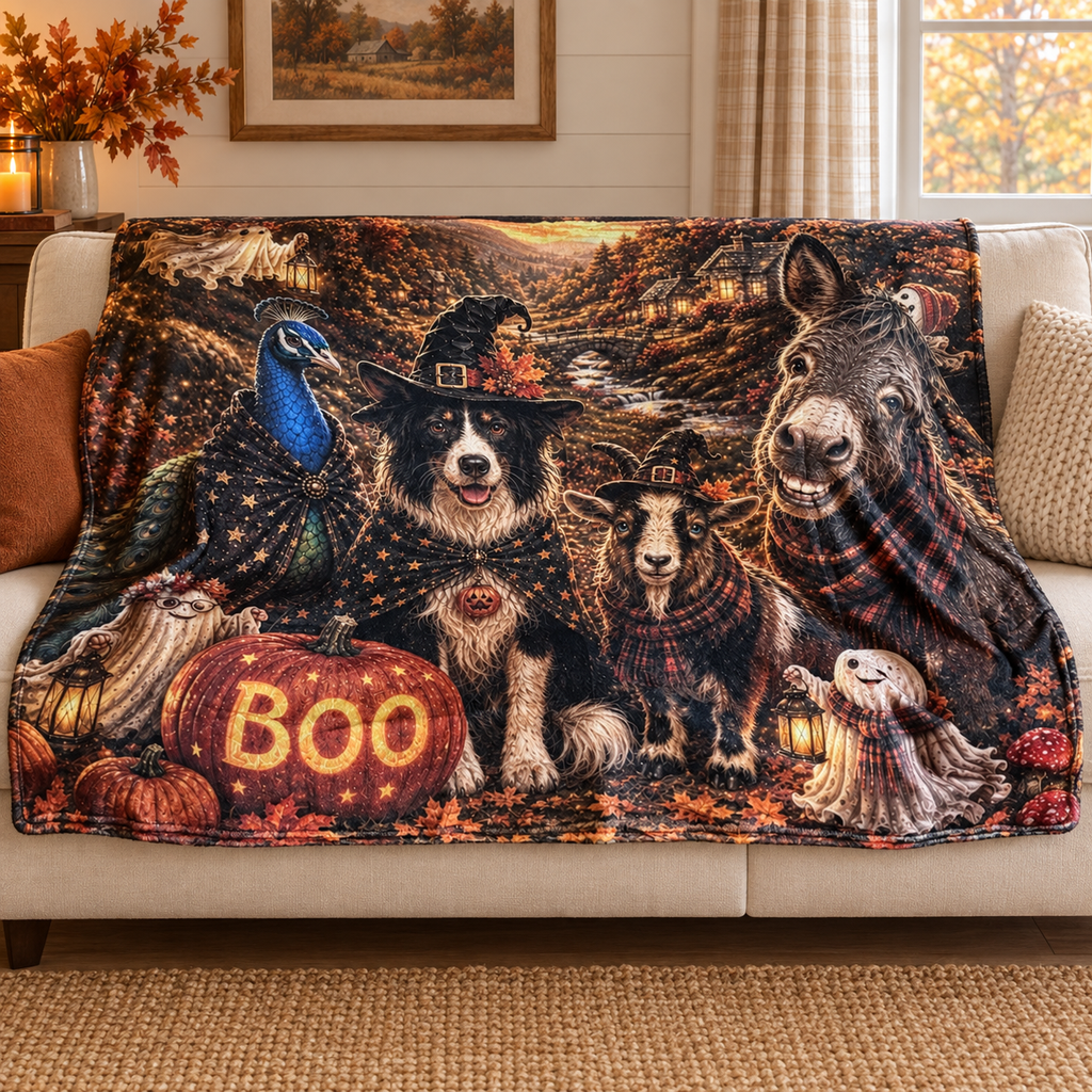 Official 2026 Jet Stream Halloween BOO Blankie