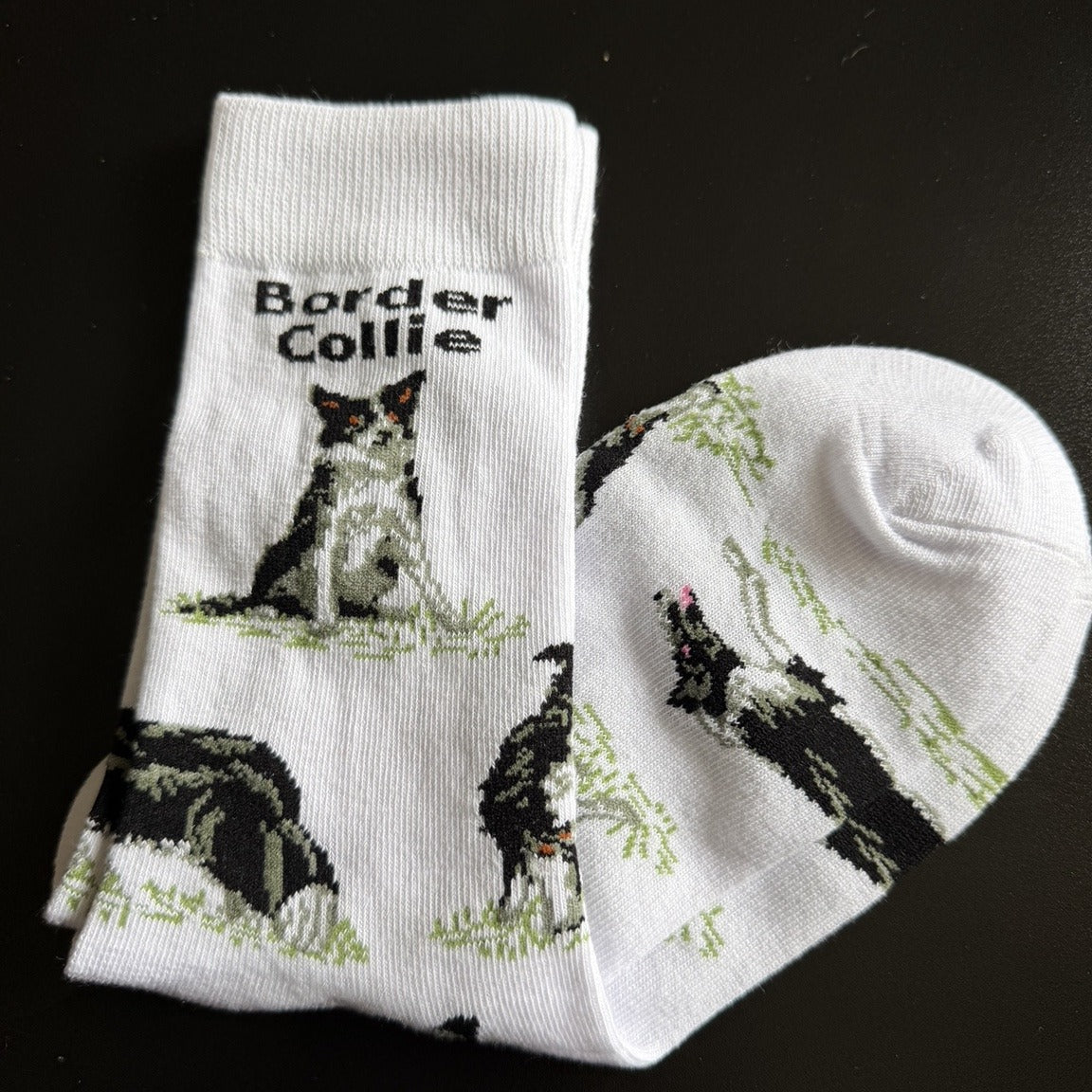 Border Collie Socks – Ladies’ UK Size 4–6