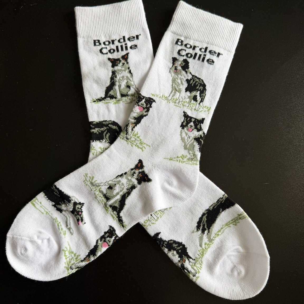 Border Collie Socks – Ladies’ UK Size 4–6