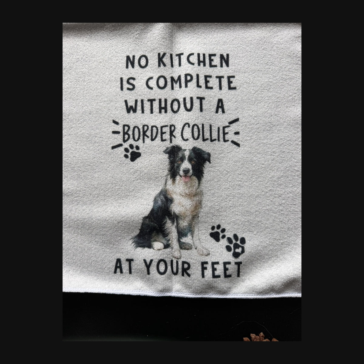 Border Collie Tea Towel
