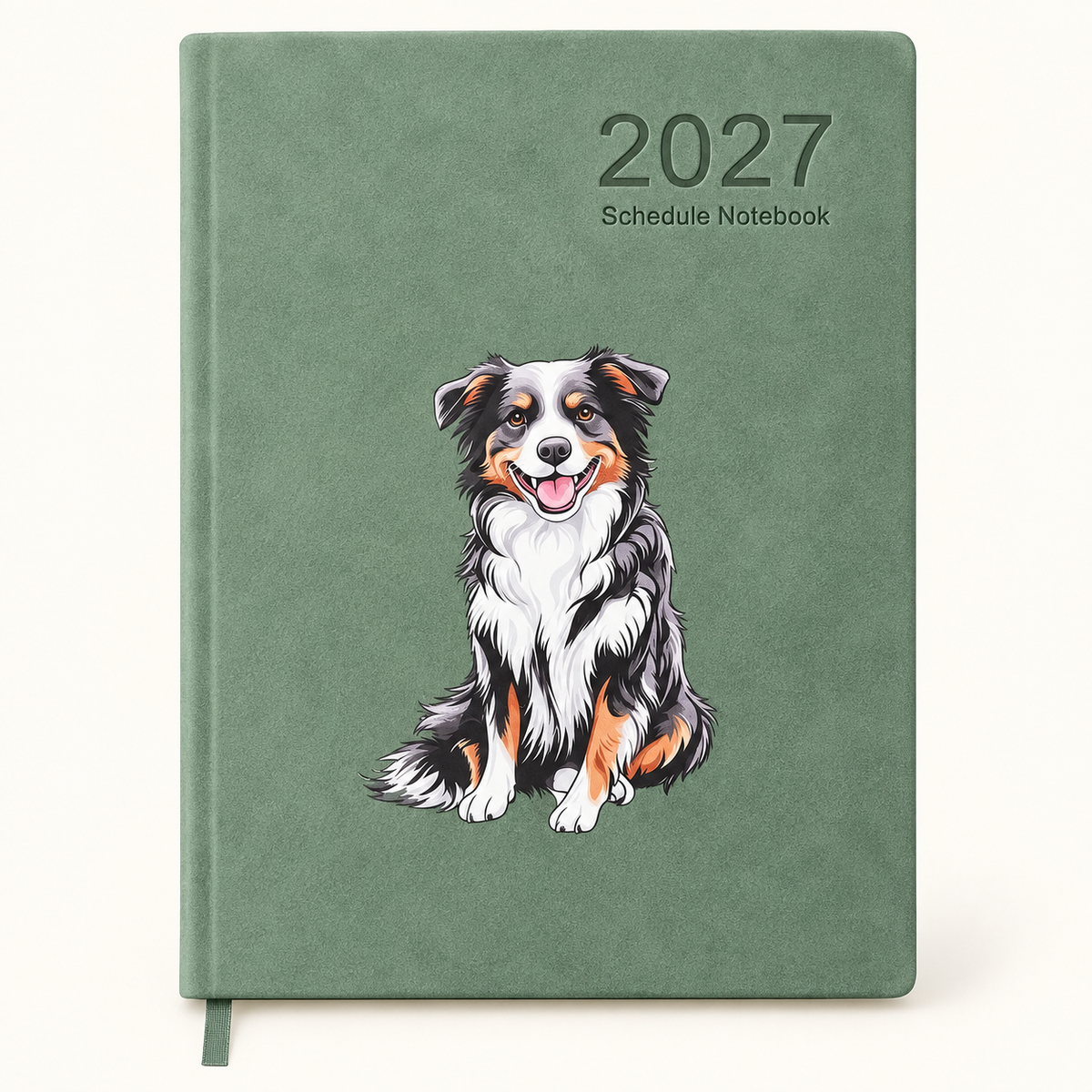 2027 Border Collie Diary & Planner
