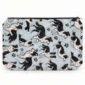 Blue Border Collie Multipurpose Zip Bag