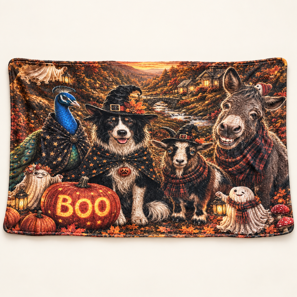 Official 2026 Jet Stream Halloween BOO Blankie