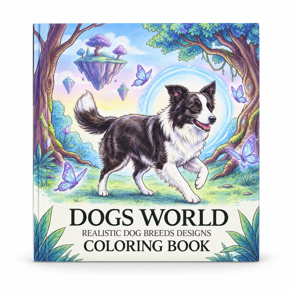 Dog World Colouring Book