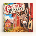Country Donkeys Colouring Book