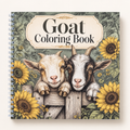 Goat Colouring Book