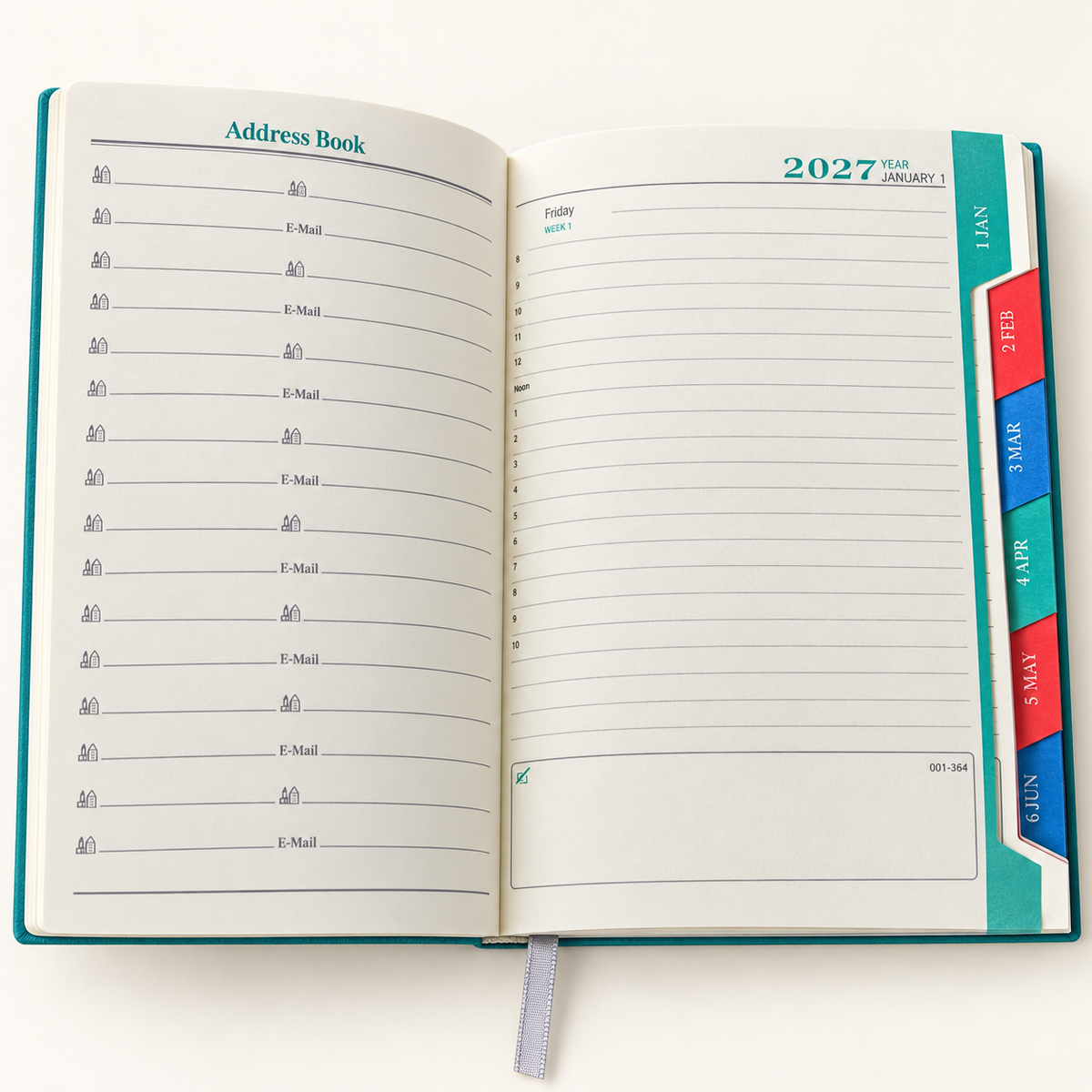 2027 Border Collie Diary & Planner