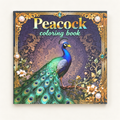 Peacock & Bird Colouring Book