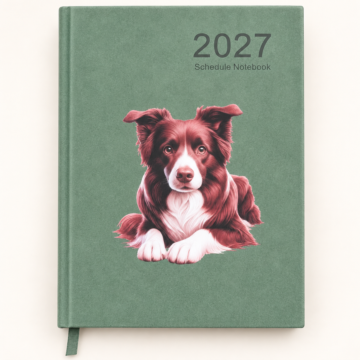 2027 Border Collie Diary & Planner
