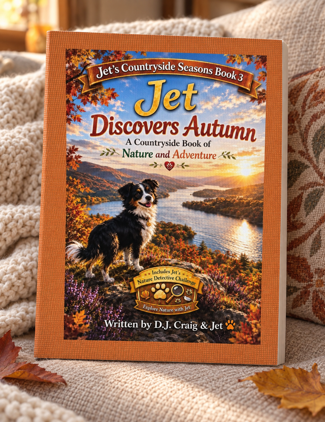 Jet Discovers Autumn. Countryside Seasons -  Book 3