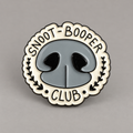 Snoot Booper Club Pin Badge