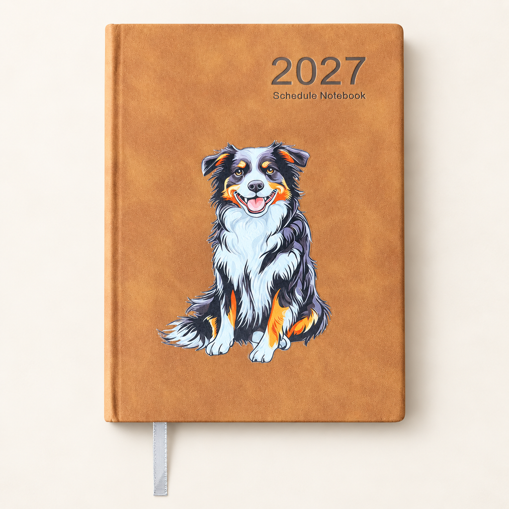 2027 Border Collie Diary & Planner
