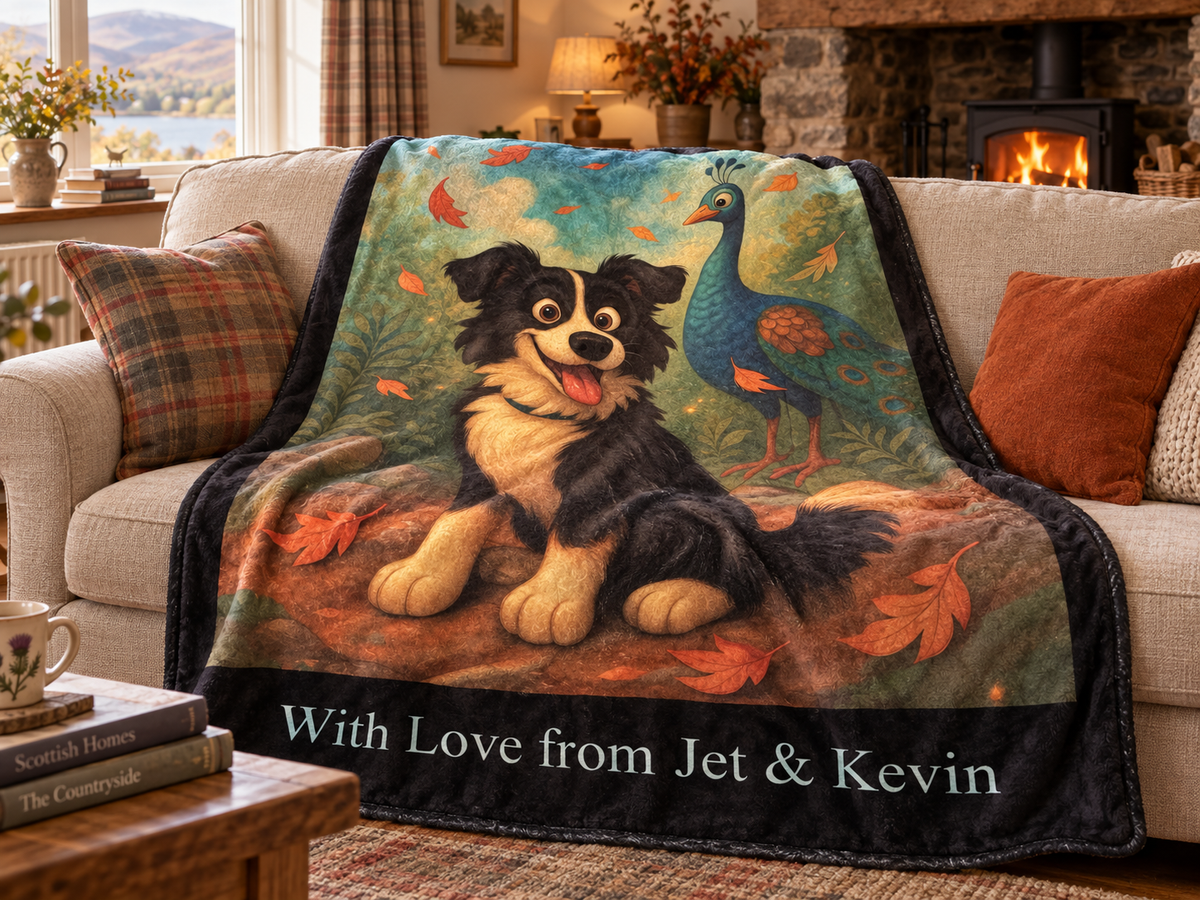 With Love from Jet & Kevin Nostalgia Blankie